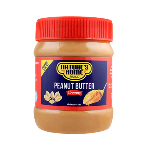 NATURES PEANUT BUTTER 340GM CREAMY
