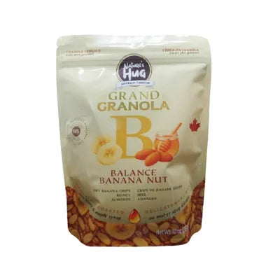 NATURES HUG NATURALLY CANADIAN 283GM BALANCE BANANA NUT