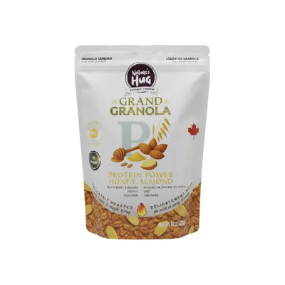 NATURES HUG NATURALLY CANADIAN 283GM PROTEIN POWDER HONEY ALMOND
