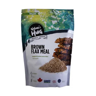 NATURES HUG NATURALLY CANADIAN 300GM BROWN FLAX MEAL