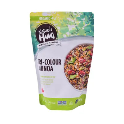NATURES HUG NATURALLY CANADIAN 300GM TRI COLOUR QUINOA