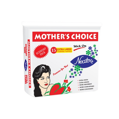 NEATEX PADS MOTHER CHOICE 15PCS EXTRA LARGE