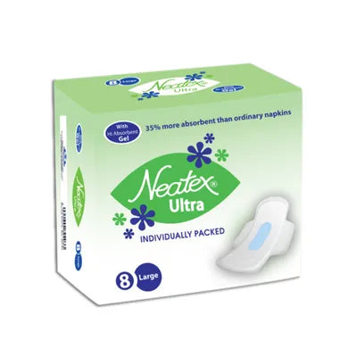 NEATEX PADS NAPKINS ULTRA 8PCS LARGE