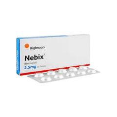 NEBIX TAB 2.5MG 20S ***