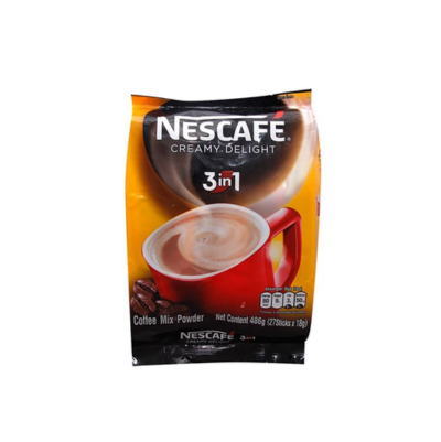 NESCAFE COFFEE 3IN1 SACHET 18GM CREAMY DELIGHT