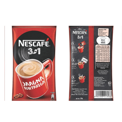 NESCAFE COFFEE 3IN1 22GM SACHET ORIGINAL