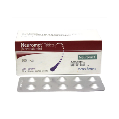 NEUROMET TAB 500MCG