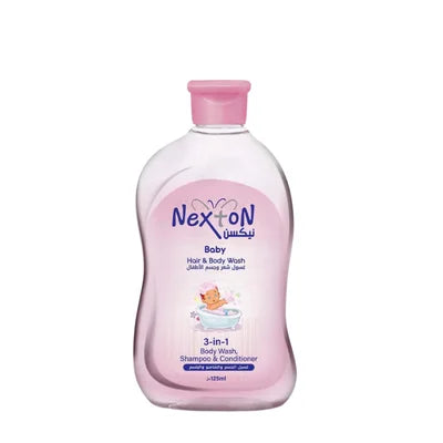 NEXTON BABY HAIR&BODY WASH 125ML 3IN1