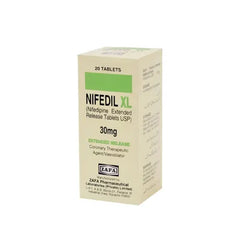 NIFEDIL TAB XL 30MG