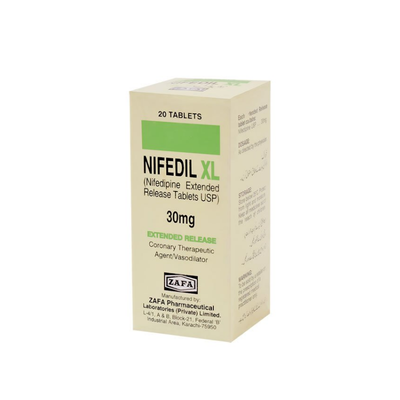 NIFEDIL TAB XL 30MG