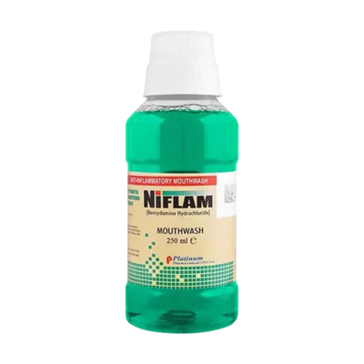 NIFLAM M/WASH 250ML **