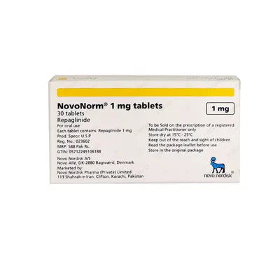 NOVONORM TAB 1MG
