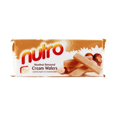 NUTRO WAFER HAZELNUT FLAVOURED 150G