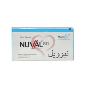 NUVAL TAB 80MG