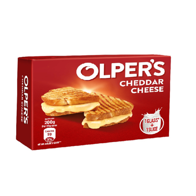 OLPERS CHEESE CHEDDAR 200GM BLOCK