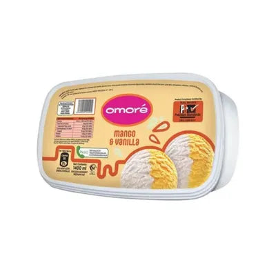 OMORE 2IN1 MANGO VANILLA TUB
