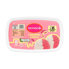 OMORE 2IN1 VANILLA STRAWBERRY TUB