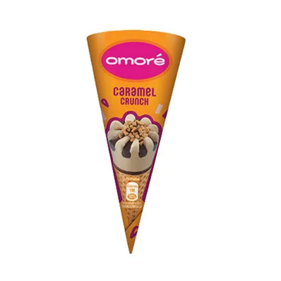 OMORE CARMEL CRUNCH CONE