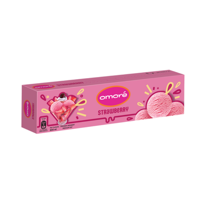 OMORE STRAWBERRY BRICK 1LTR