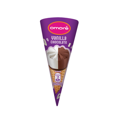 OMORE VANILLA CHOCOLATE CONE