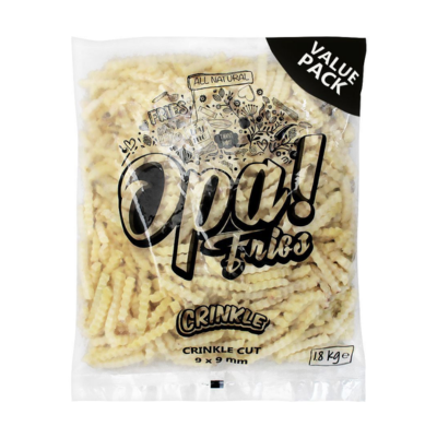 OPA FRIES 2KG CRINKLE