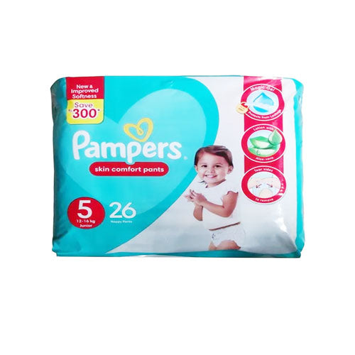 PAMPERS PANTS 22PCS JUNIOR SIZE 5