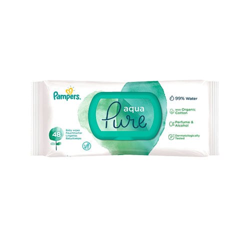 PAMPERS WIPES 48PCS AQUA