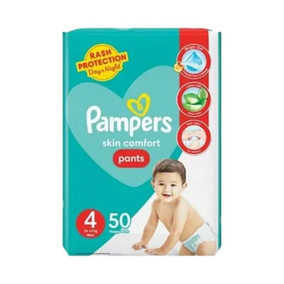 PAMPERS DIAPER 50PCS MAXI SIZE 4