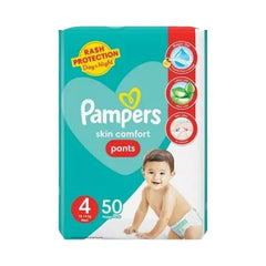 PAMPERS DIAPER 50PCS MAXI SIZE 4