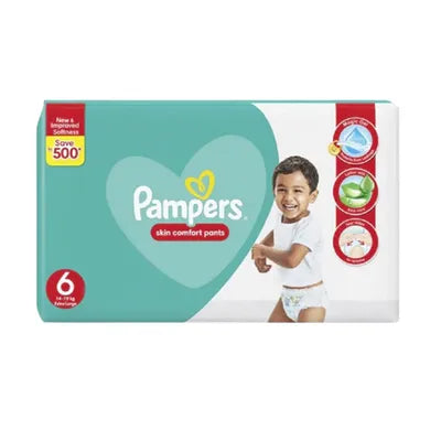 PAMPERS PANTS 38PCS EXTRA LARGE SIZE 6