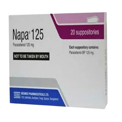 PARACETAMOL 125 SUPP LABON