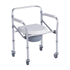 PATIENT COMMODE CHAIR ALMUNIUM