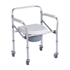 PATIENT COMMODE CHAIR ALMUNIUM