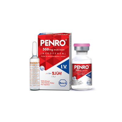 PENRO INJ 500MG I/V  (FERDGE ITEM)   25   ****