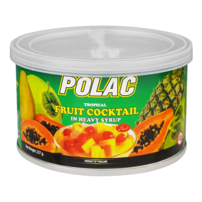 POLAC FRUIT COCKTAIL 227GM TIN