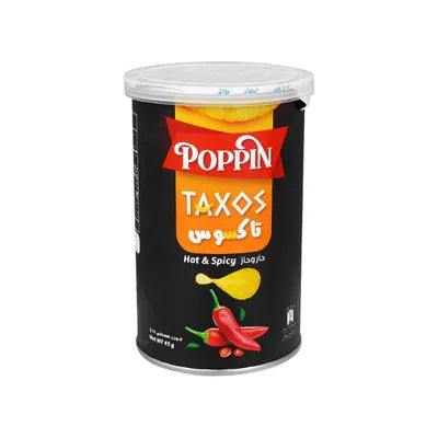 POPPIN TAXOS BARBEQUE 45G