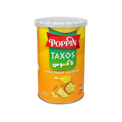 POPPIN TAXOS EXTRA CHEESE 45G