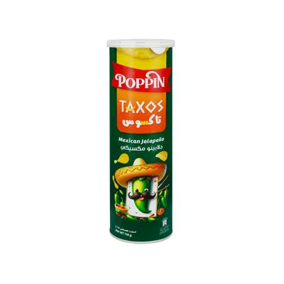 POPPIN TAXOS MEXICAN JALAPENO 110G