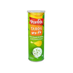 POPPIN TAXOS SOUR CREAM&ONION 110G