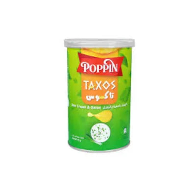 POPPIN TAXOS SOUR CREAM&ONION 45G
