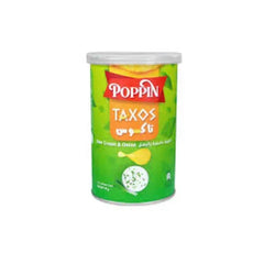 POPPIN TAXOS SOUR CREAM&ONION 45G