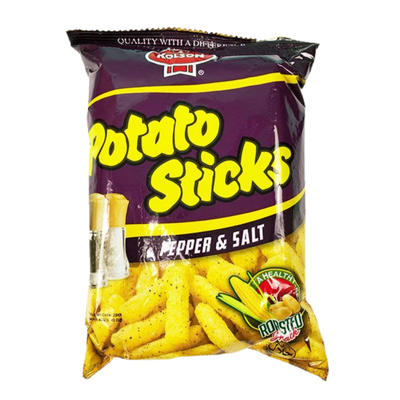 POTATO STICKS 18GM PEPPER & SALT