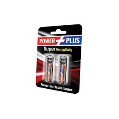 POWER PLUS CELL SUPER HEAVY DUTY AAA 2PCS