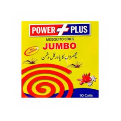 POWER PLUS MOSQUITO COILS JUMBO