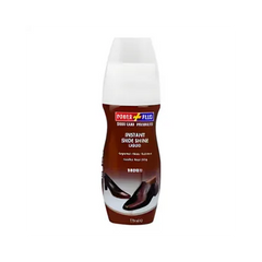 POWER PLUS SHOE LIQUID POLISH 75ML BROWN
