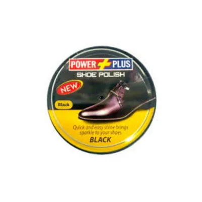 POWER PLUS SHOE POLISH 44ML BLACK