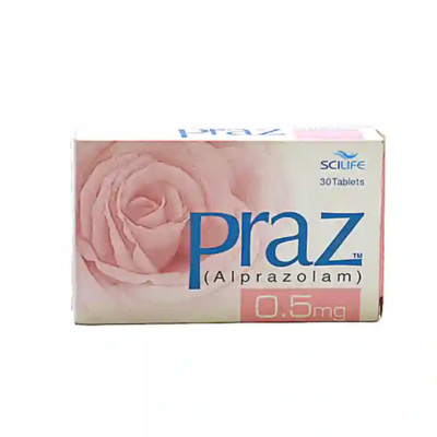 PRAZ TAB 0.5MG******(RX)