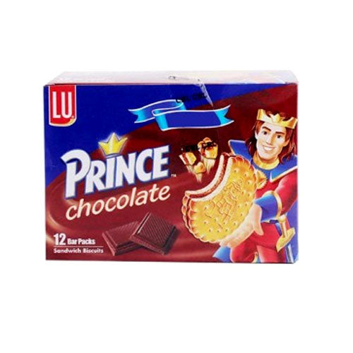 PRINCE BISCUITS BAR PACKS 12PCS CHOCOLATE