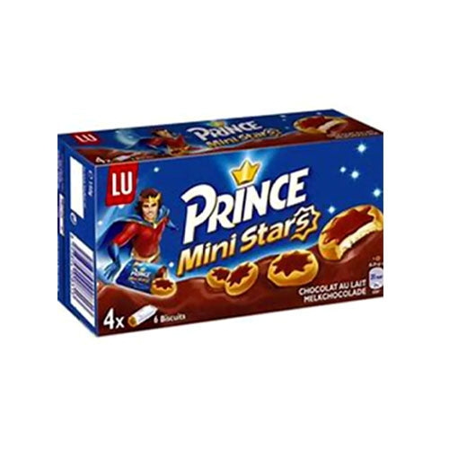 PRINCE BISCUITS POUCH 12PCS MINI STARS