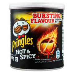 PRINGLES SNACKS 40GM HOT&SPICY